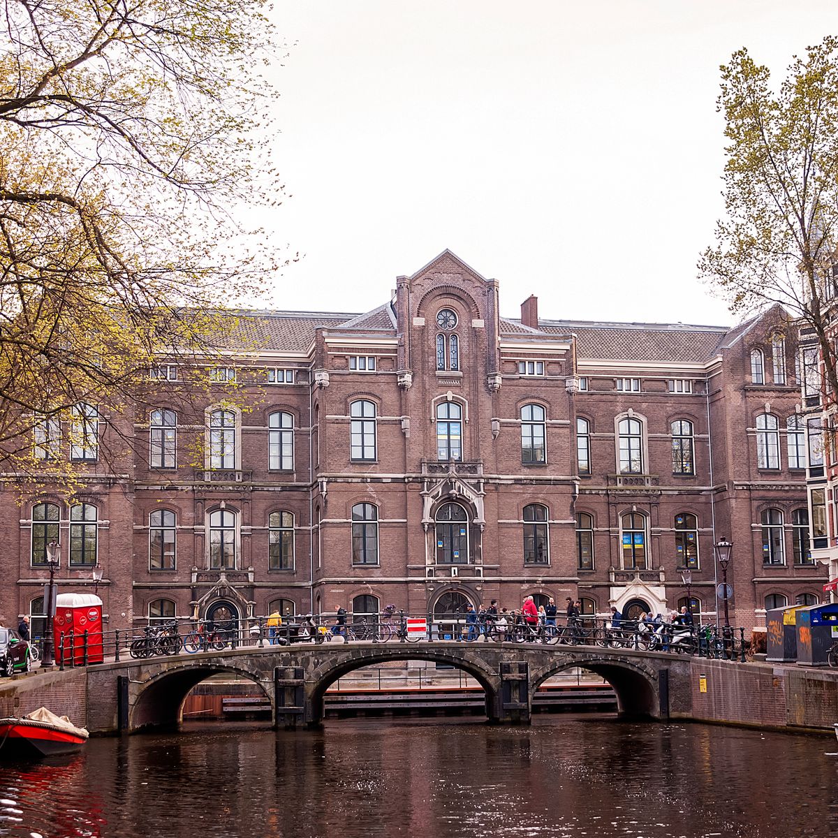 Historic building of the University of Amsterdam